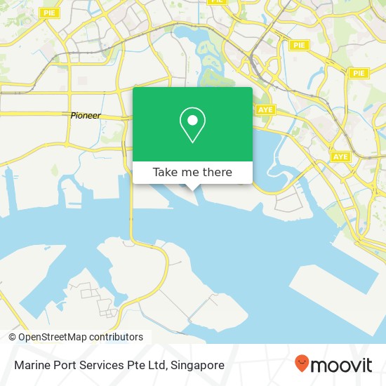 Marine Port Services Pte Ltd map