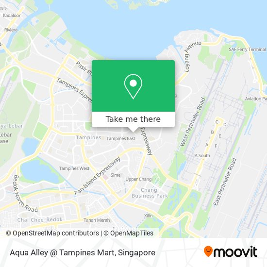 Aqua Alley @ Tampines Mart map