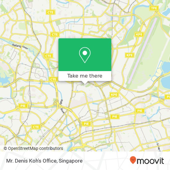 Mr. Denis Koh's Office map