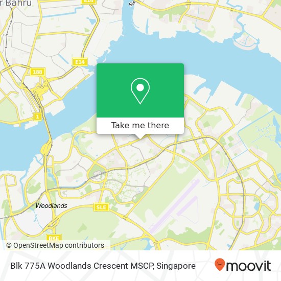 Blk 775A Woodlands Crescent MSCP map