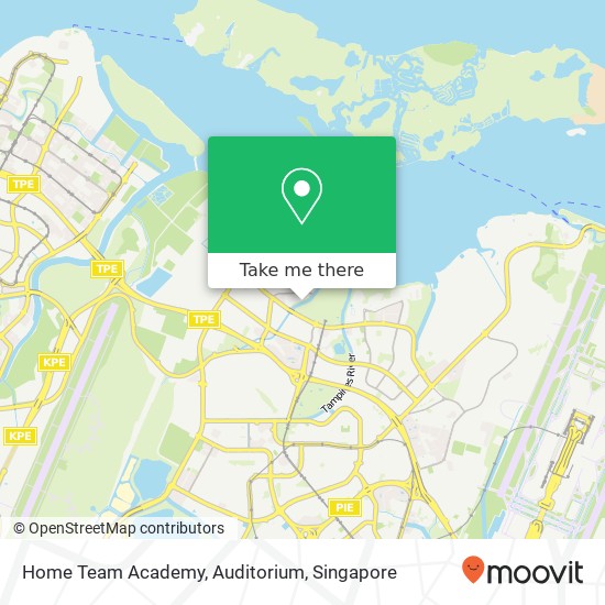 Home Team Academy, Auditorium map