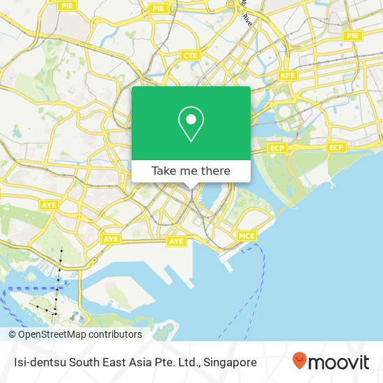 Isi-dentsu South East Asia Pte. Ltd.地图