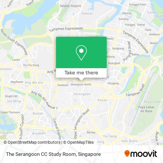 The Serangoon CC Study Room map