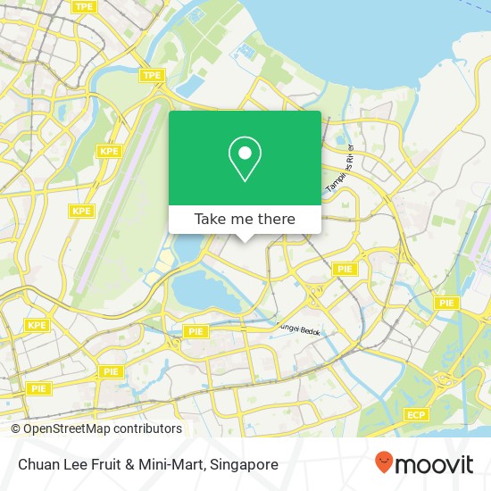 Chuan Lee Fruit & Mini-Mart map