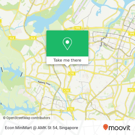 Econ MiniMart @ AMK St 54 map