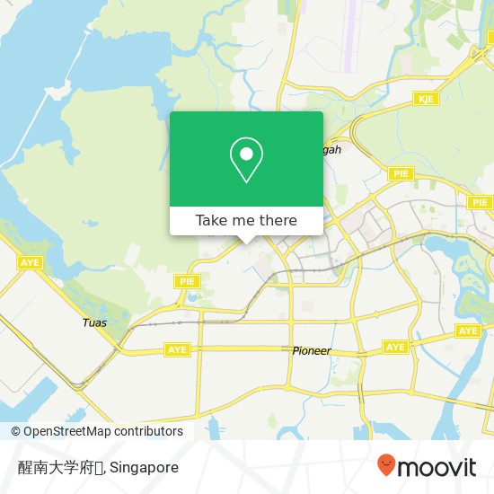 醒南大学府 map