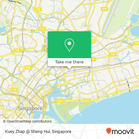 Kuey Zhap @ Sheng Hui map