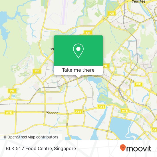 BLK 517 Food Centre map