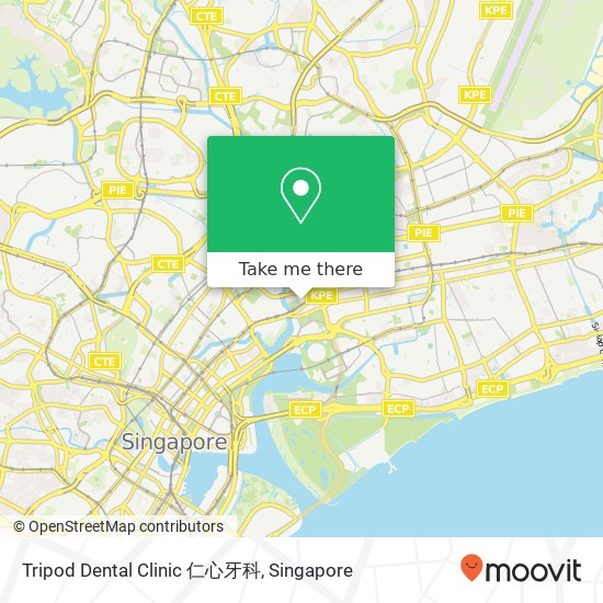 Tripod Dental Clinic 仁心牙科 map