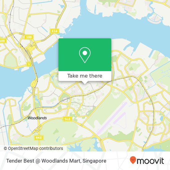 Tender Best @ Woodlands Mart地图