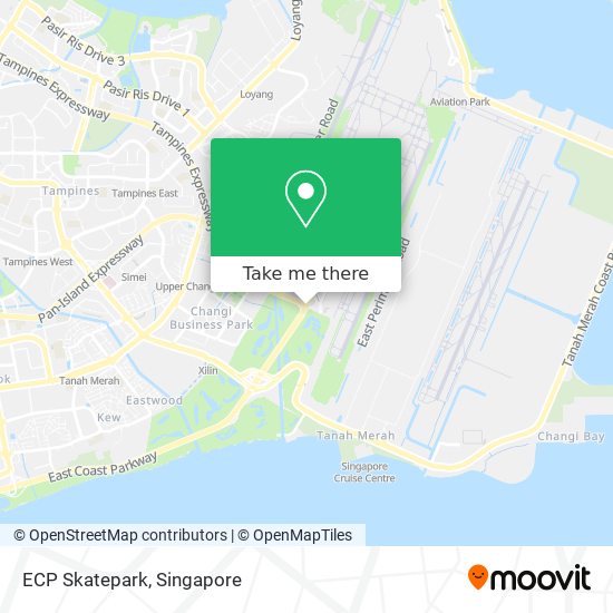ECP Skatepark map