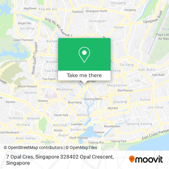 7 Opal Cres, Singapore 328402 Opal Crescent map