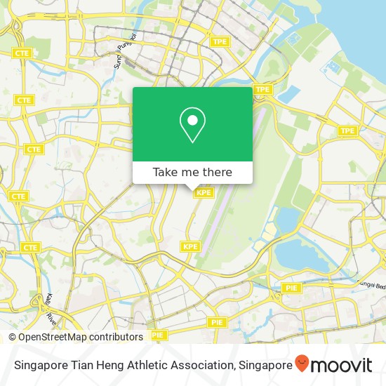 Singapore Tian Heng Athletic Association map