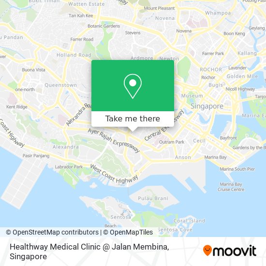 Healthway Medical Clinic @ Jalan Membina地图