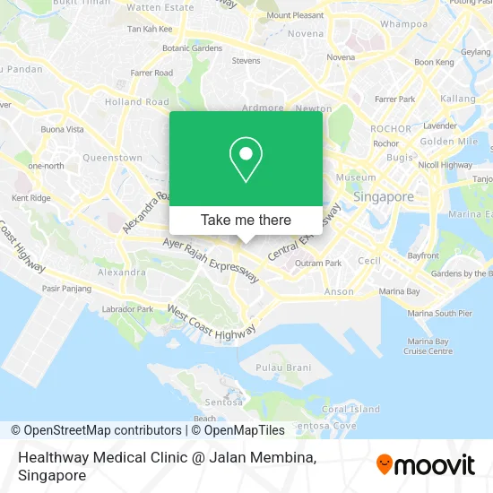 Healthway Medical Clinic @ Jalan Membina地图