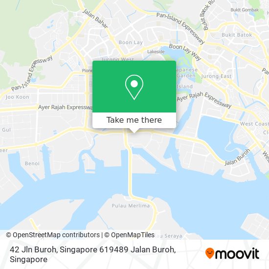 42 Jln Buroh, Singapore 619489 Jalan Buroh地图