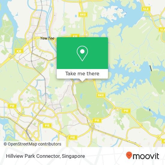 Hillview Park Connector地图
