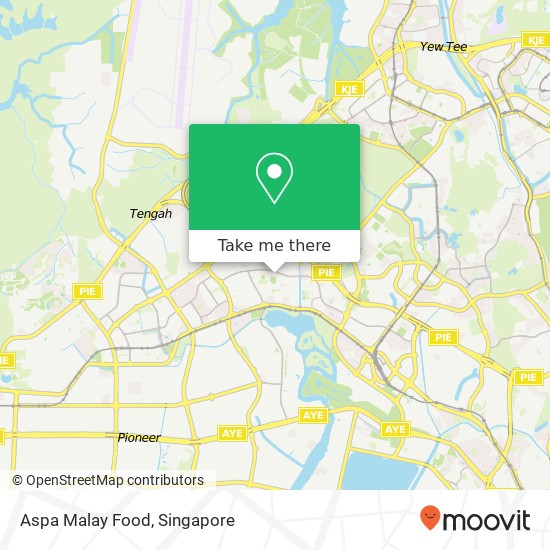 Aspa Malay Food map