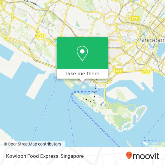 Kowloon Food Express map