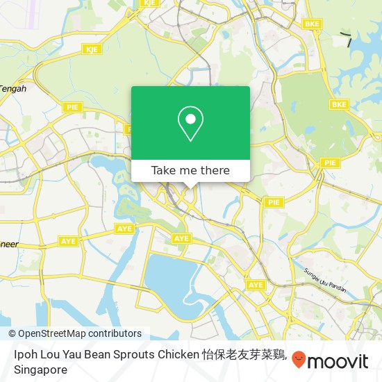 Ipoh Lou Yau Bean Sprouts Chicken 怡保老友芽菜鷄 map