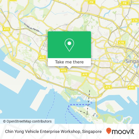 Chin Yong Vehicle Enterprise Workshop map
