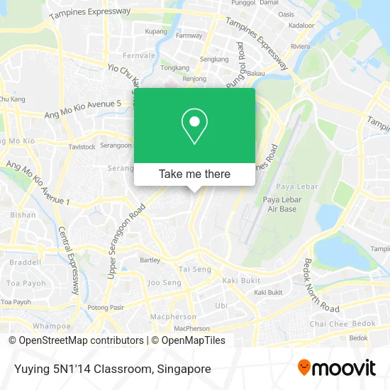 Yuying 5N1'14 Classroom map