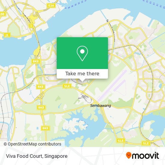 Viva Food Court map