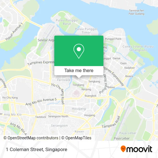 1 Coleman Street地图