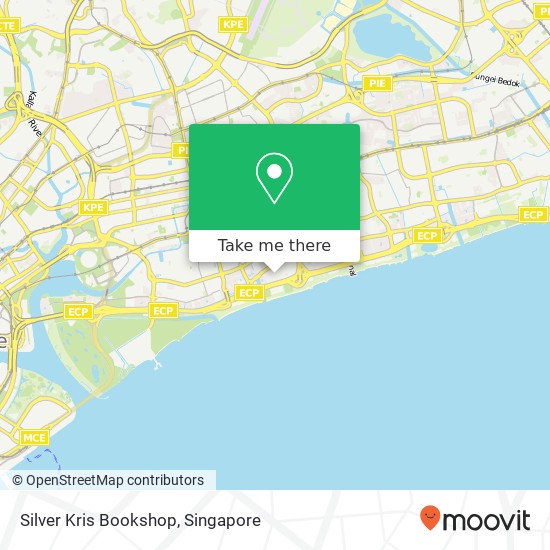 Silver Kris Bookshop map