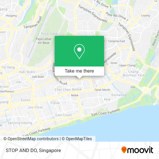 STOP AND DO map