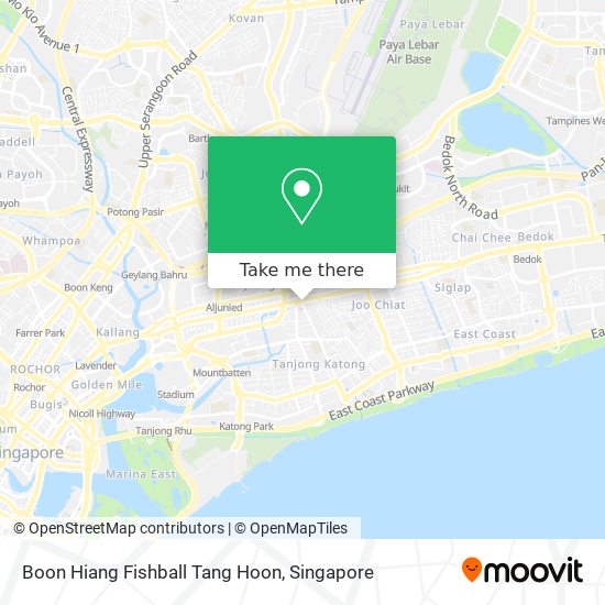 Boon Hiang Fishball Tang Hoon map