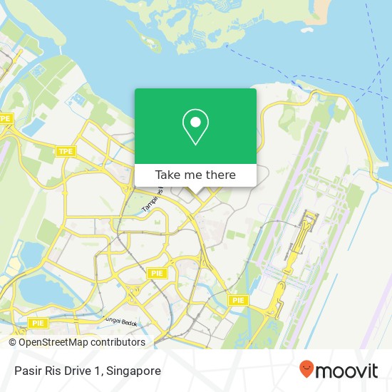 Pasir Ris Drive 1 map