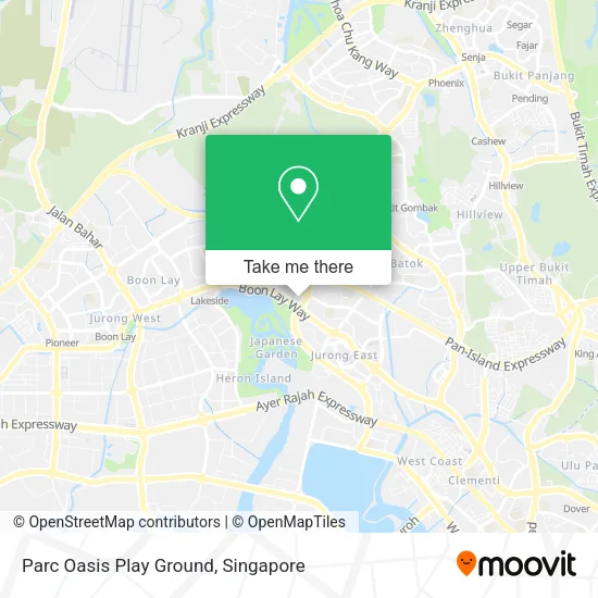 Parc Oasis Play Ground map