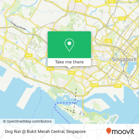 Dog Run @ Bukit Merah Central map