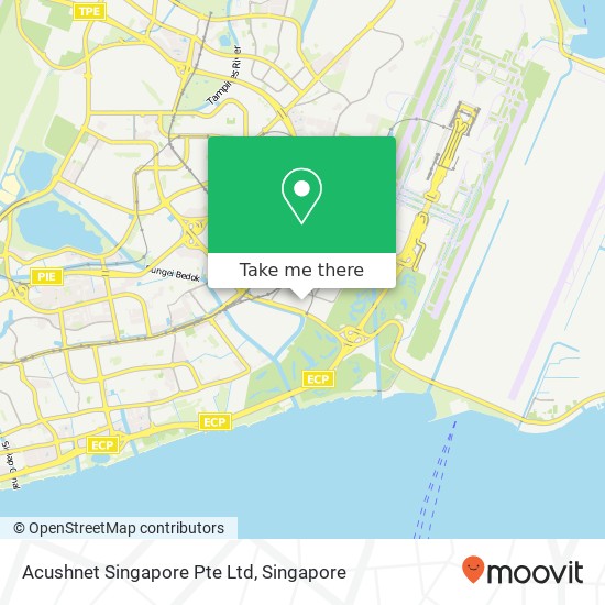 Acushnet Singapore Pte Ltd map