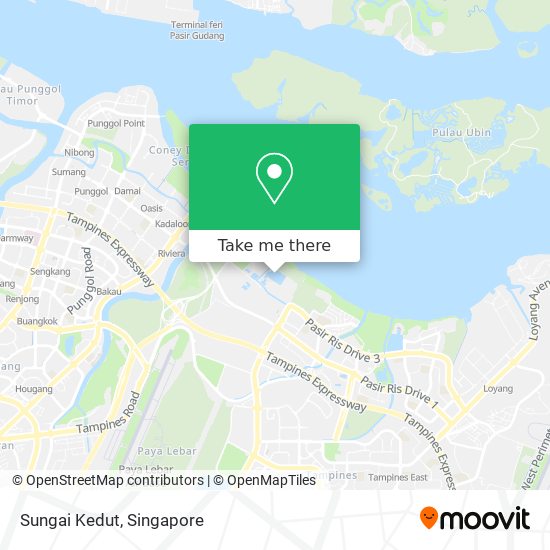 Sungai Kedut map
