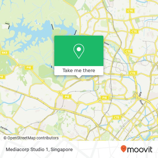 Mediacorp Studio 1 map