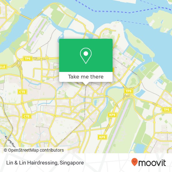 Lin & Lin Hairdressing map