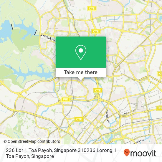 236 Lor 1 Toa Payoh, Singapore 310236 Lorong 1 Toa Payoh map