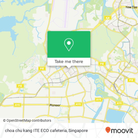 choa chu kang ITE ECO cafeteria map