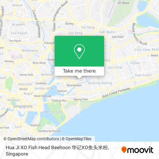 Hua Ji XO Fish Head Beehoon 华记XO鱼头米粉 map