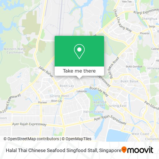 Halal Thai Chinese Seafood Singfood Stall map