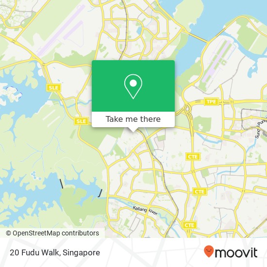 20 Fudu Walk map