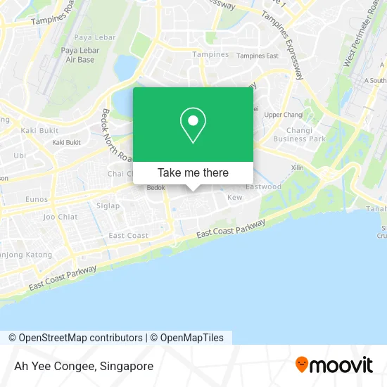 Ah Yee Congee map