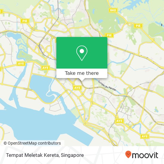 Tempat Meletak Kereta地图