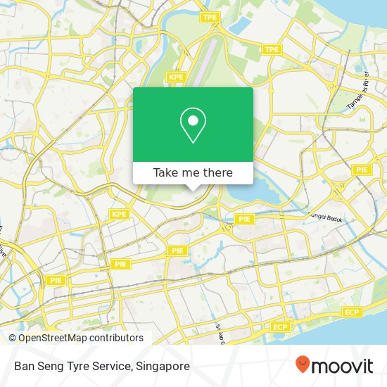 Ban Seng Tyre Service map