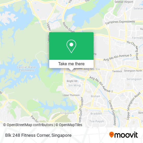 Blk 248 Fitness Corner map