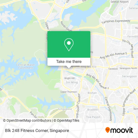Blk 248 Fitness Corner map