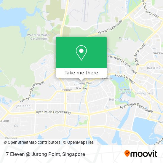 7 Eleven @ Jurong Point map