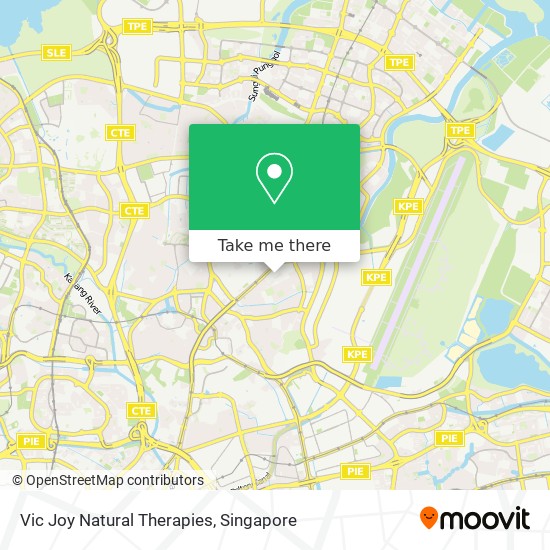 Vic Joy Natural Therapies map